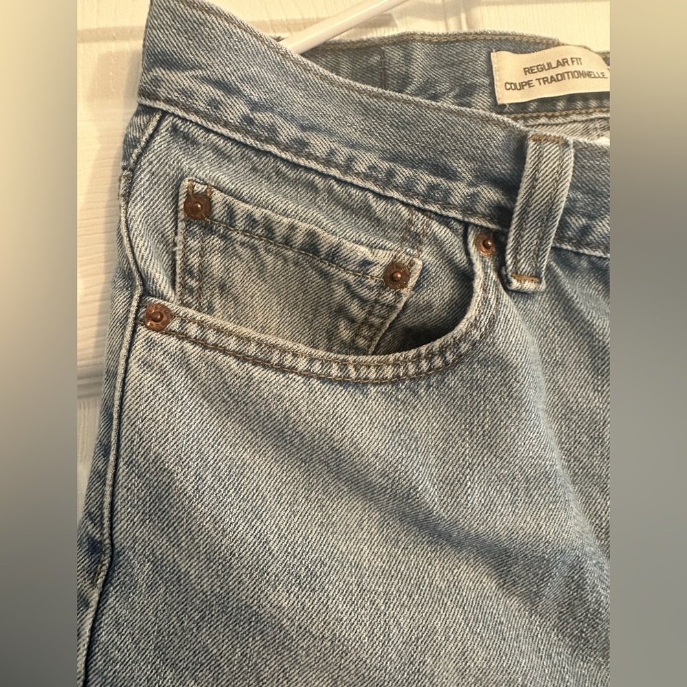 Levi’s Women 505 cut-off jean shorts W33, L30 - Picture 5 of 12
